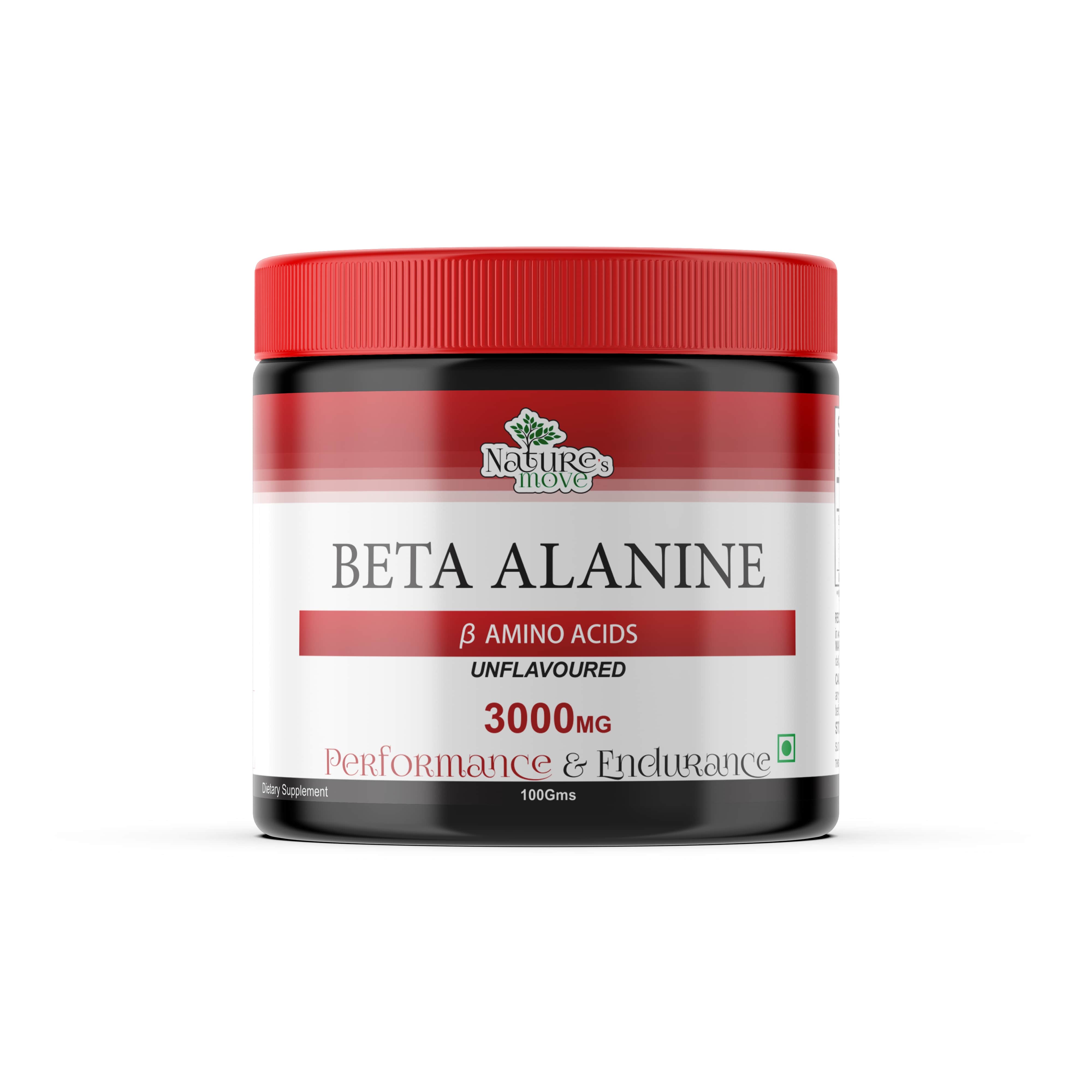 Nature's Move Beta Alanine 3000mg 